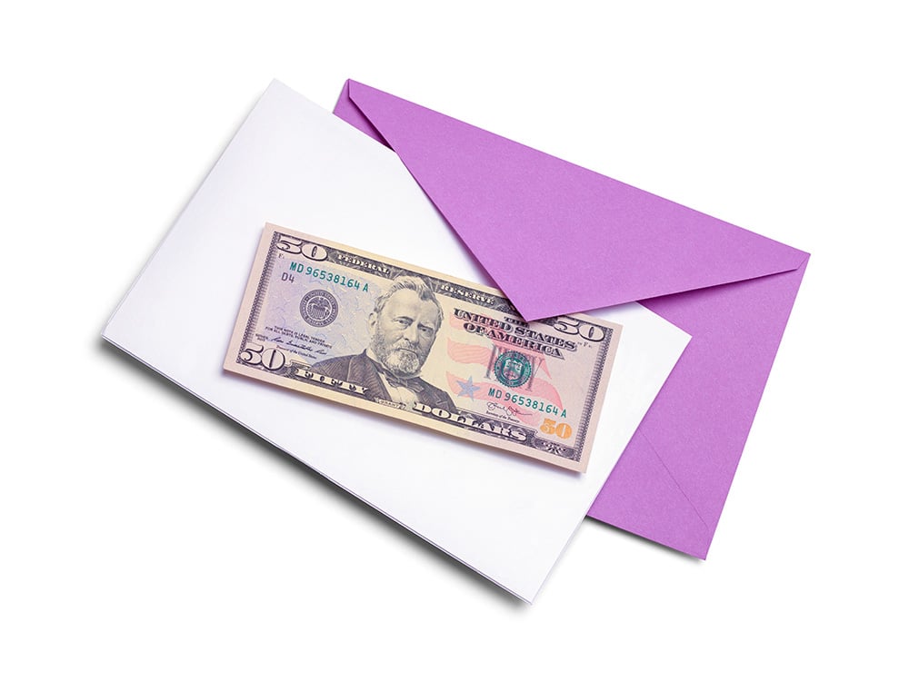 Cash Gifts? How Much Is Expected in a Birthday Card These Days?